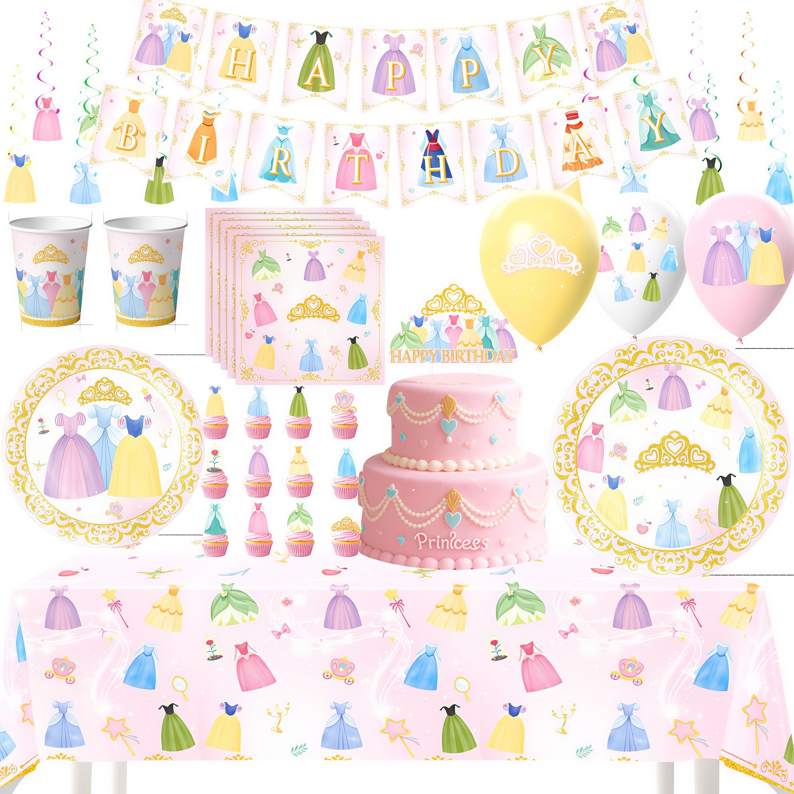 Baby Xmas Clothing - Princess Dress Girls Birthday Party room