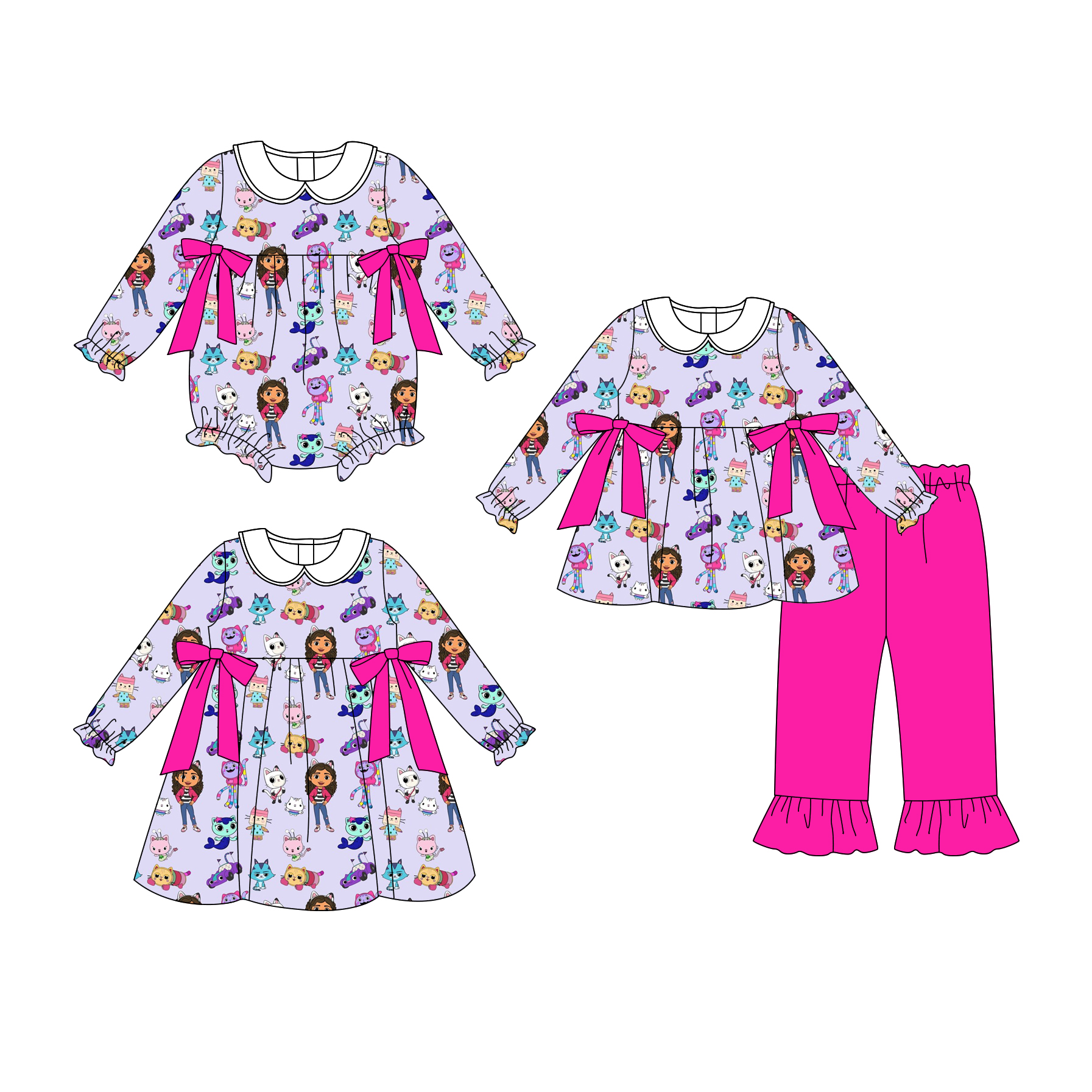 Baby Clothing Boutique - Boutiques Kids Clothing Cute Cartton Print