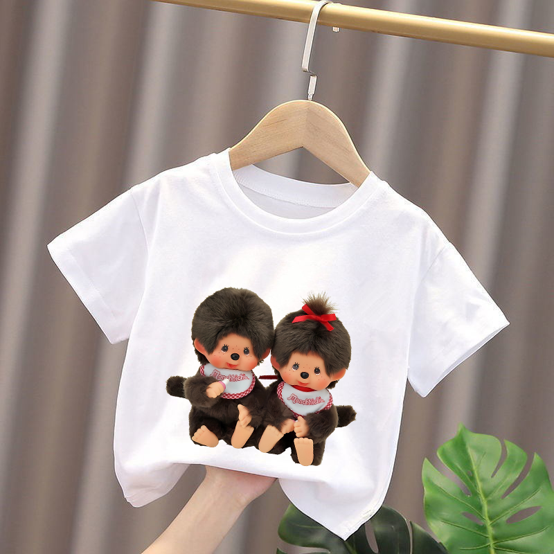 Baby Clothing For Boys - Monchhichi Kids T-shirts Anime Figures Boys