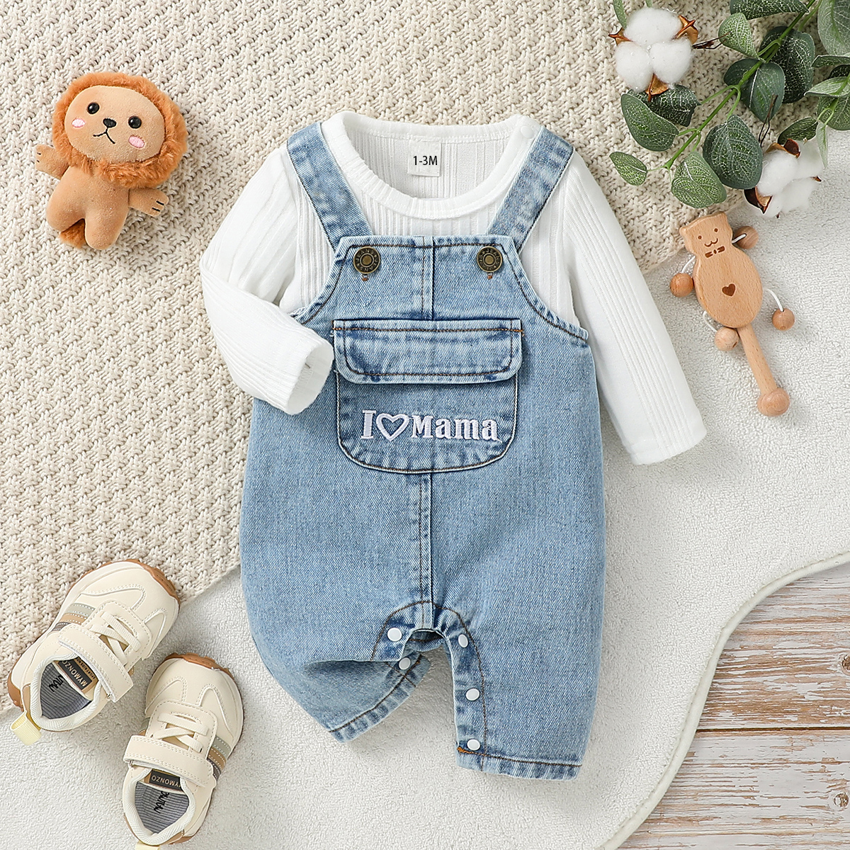 Baby Clothing Jumpers - 2025 2Pcs Baby Boys/Girls All Seasons