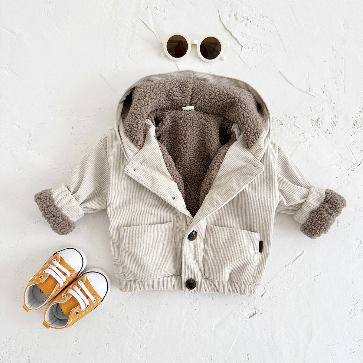 Baby Clothing Embroidery - Ins Winter Warm Baby Girls Clothes