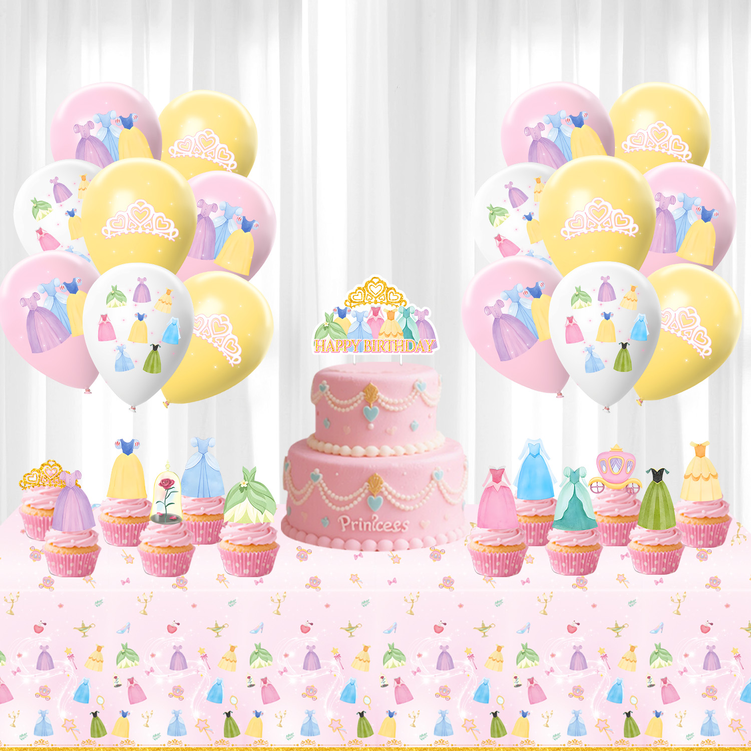 Princess Dress Girls Birthday  - Baby Xmas Clothing のレビューと価格