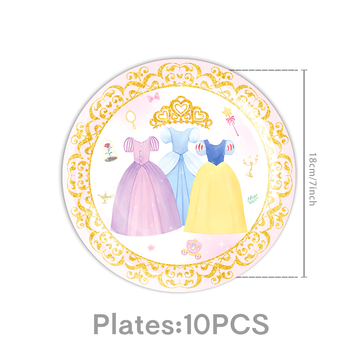 Princess Dress Girls Birthday  - Baby Xmas Clothing のレビューと価格