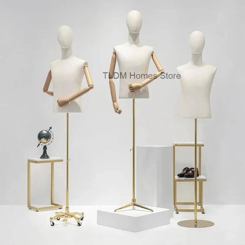 Korean Version Male Half-lengt - Baby Clothing Display Stand のレビューと価格