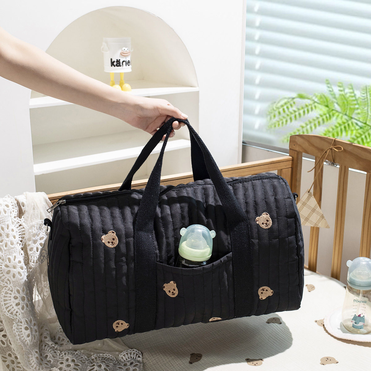 Large Mommy Bag Maternity Baby - Baby Clothing Hamper のレビューと価格