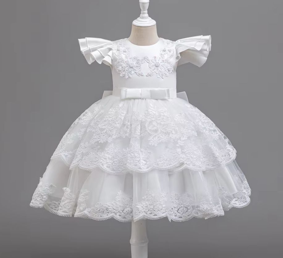 Girl Party Dress Embroidery Ch - Baby Clothing Embroidery のレビューと価格