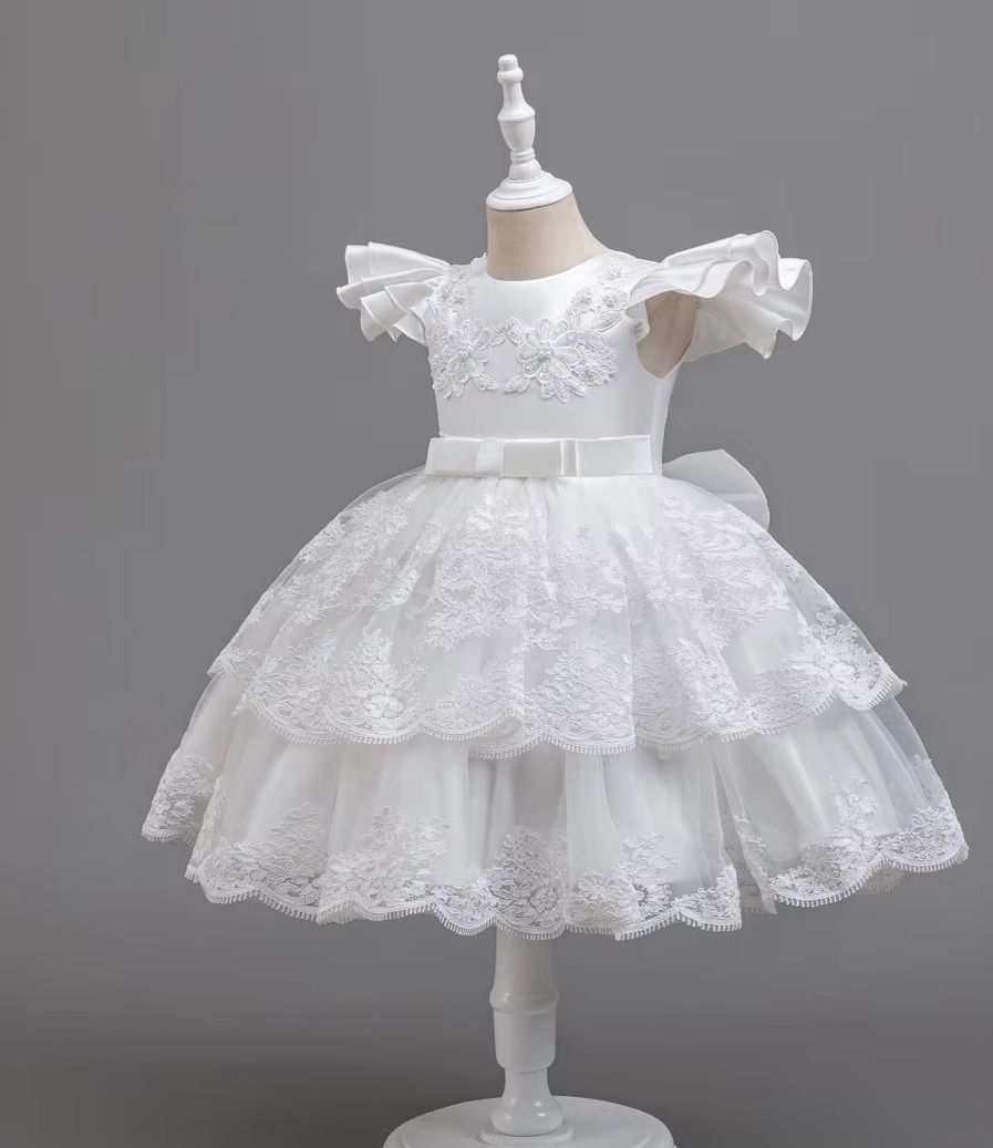 Girl Party Dress Embroidery Ch - Baby Clothing Embroidery のレビューと価格