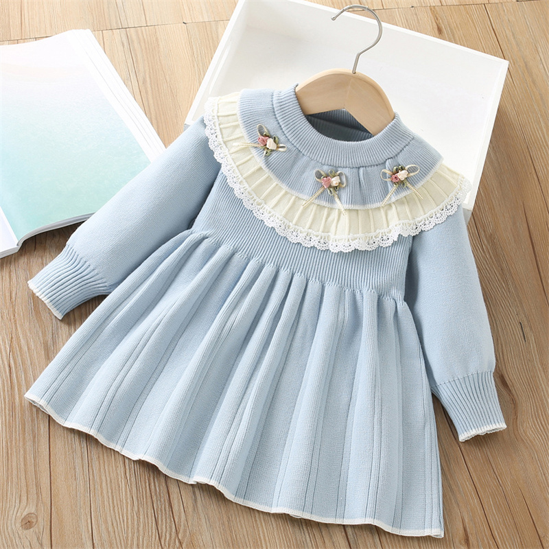 Baby Girls' Knitted Dress Chil - Baby Clothing Jumpers のレビューと価格