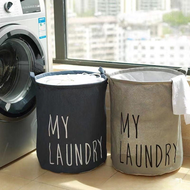 Foldable Drawstring Laundry Ha - Baby Clothing Hamper のレビューと価格