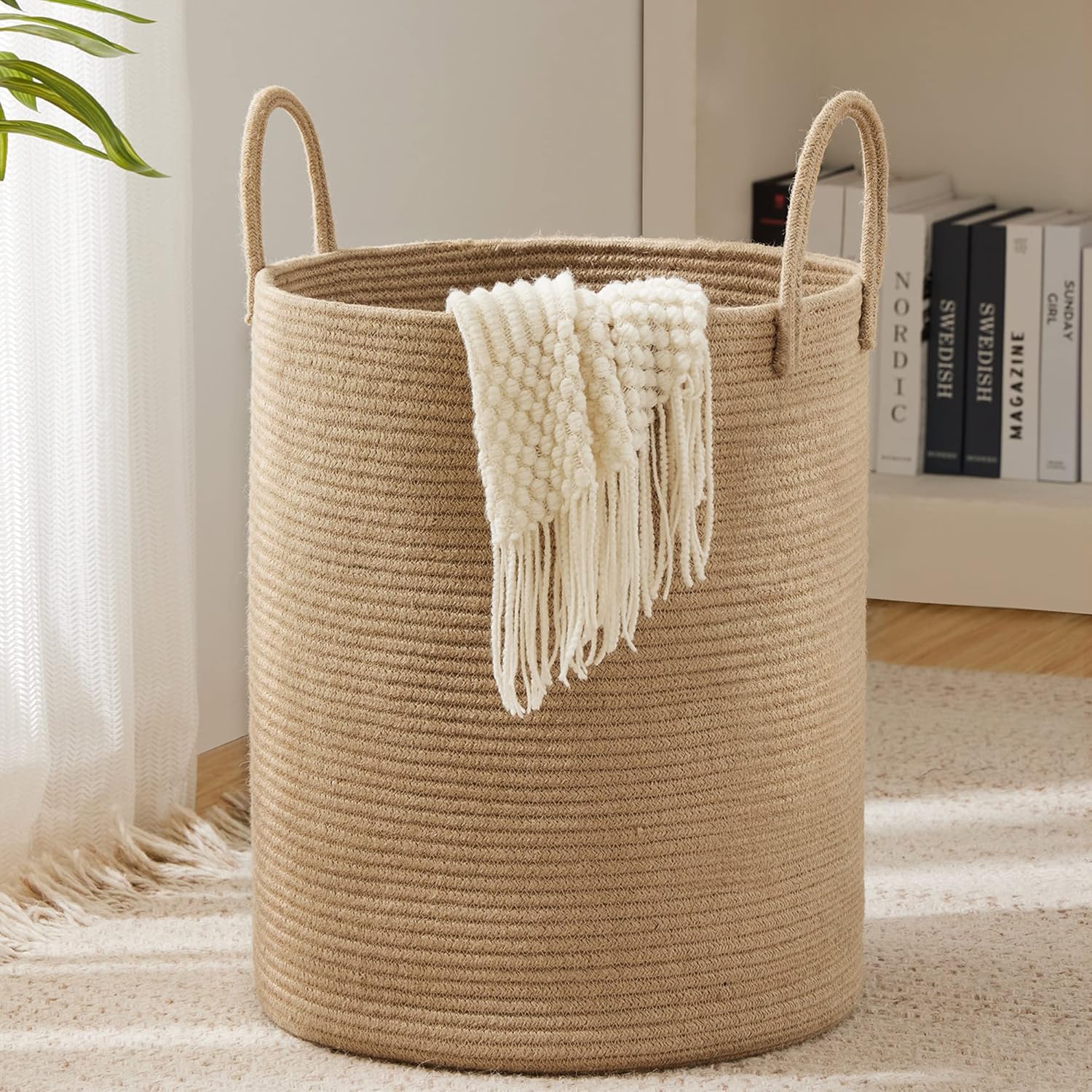 Large Storage Basket Tall Wove - Baby Clothing Hamper のレビューと価格