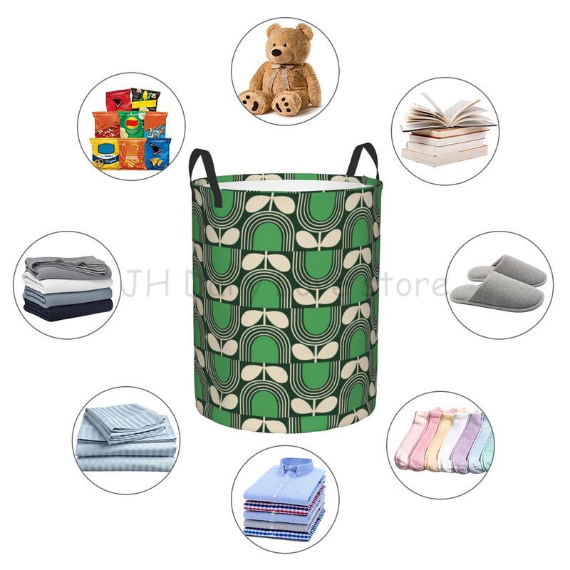 Custom Orla Kiely Multi Stem F - Baby Clothing Hamper のレビューと価格