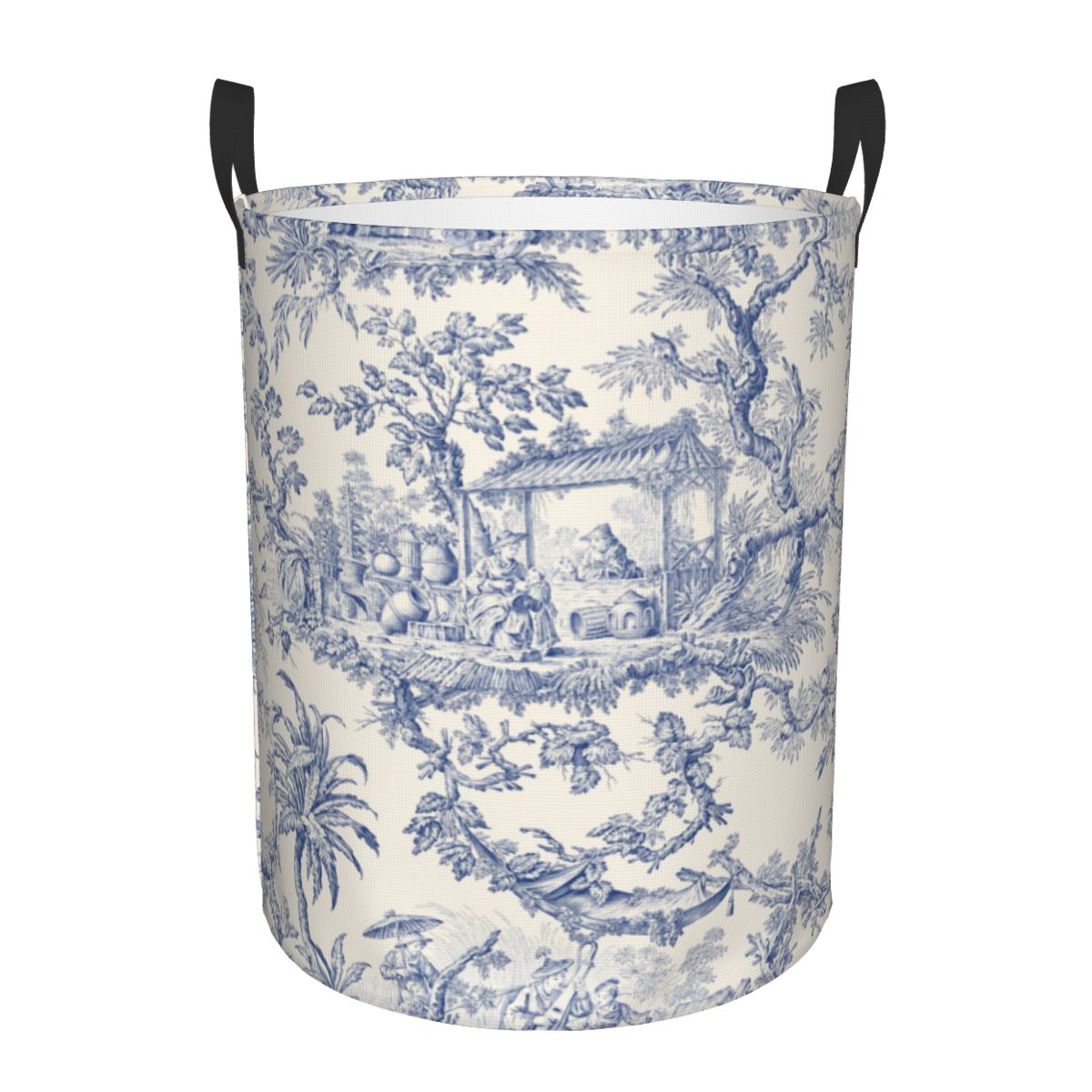 Custom Toile De Jouy Patterns  - Baby Clothing Hamper のレビューと価格