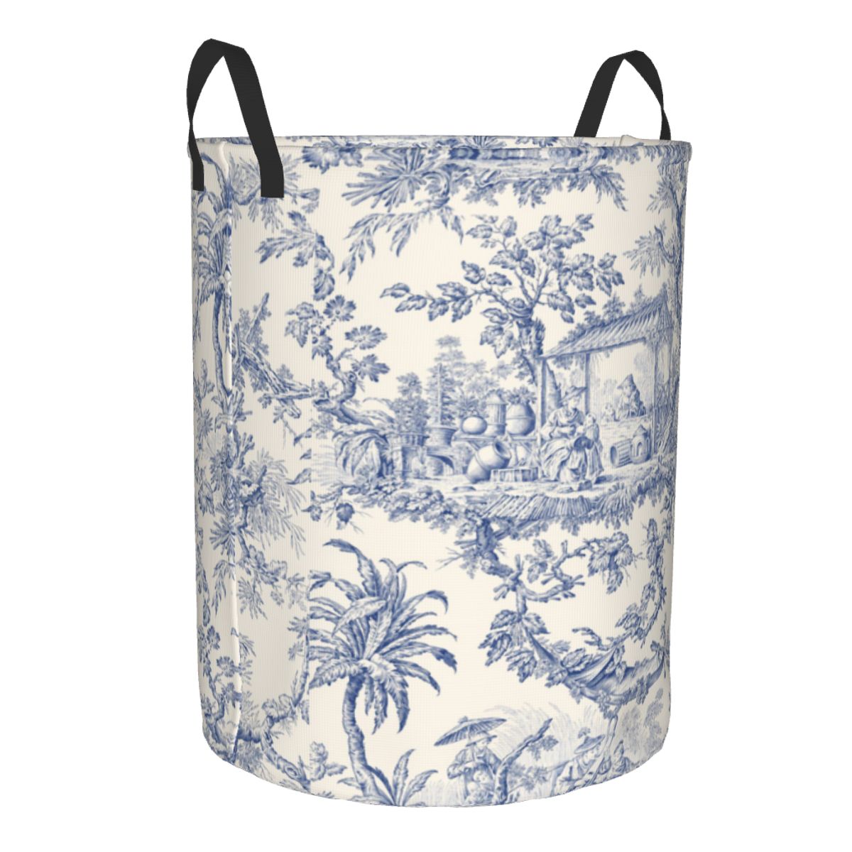 Custom Toile De Jouy Patterns  - Baby Clothing Hamper のレビューと価格