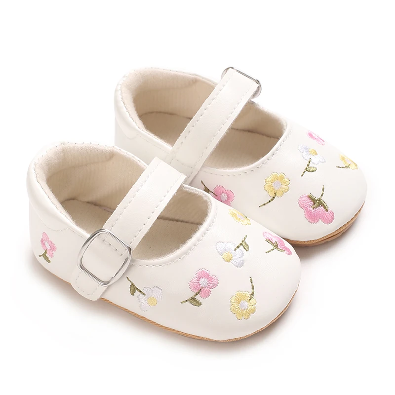 Baby Girls Mary Jane Flats PU  - Baby Clothing Embroidery のレビューと価格