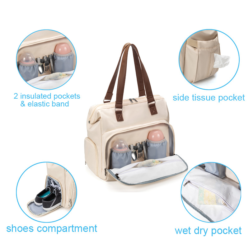 3pcs/set Baby Diaper Bag Baby  - Baby Clothing Hamper のレビューと価格