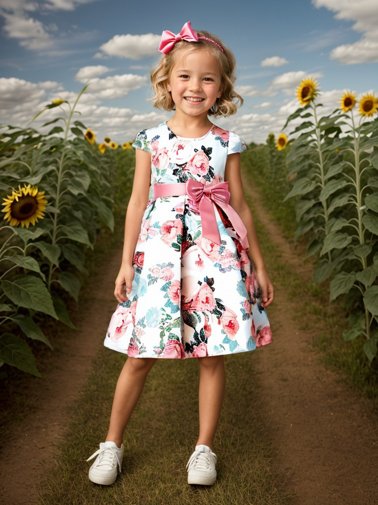 New Girls Kids Flower Elegant  - Baby Xmas Clothing のレビューと価格