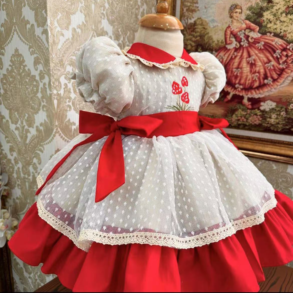 Baby Girl Summer Strawberry Em - Baby Clothing Embroidery のレビューと価格