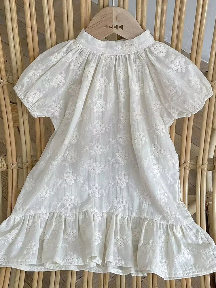 Summer Sister Dress 0-6Yrs Gir - Baby Clothing Embroidery のレビューと価格