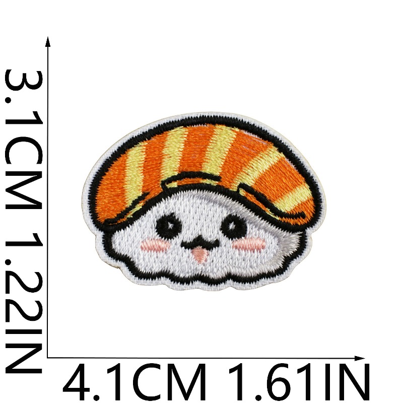 Cute Baby Japanese Sushi Rice  - Baby Clothing Embroidery のレビューと価格
