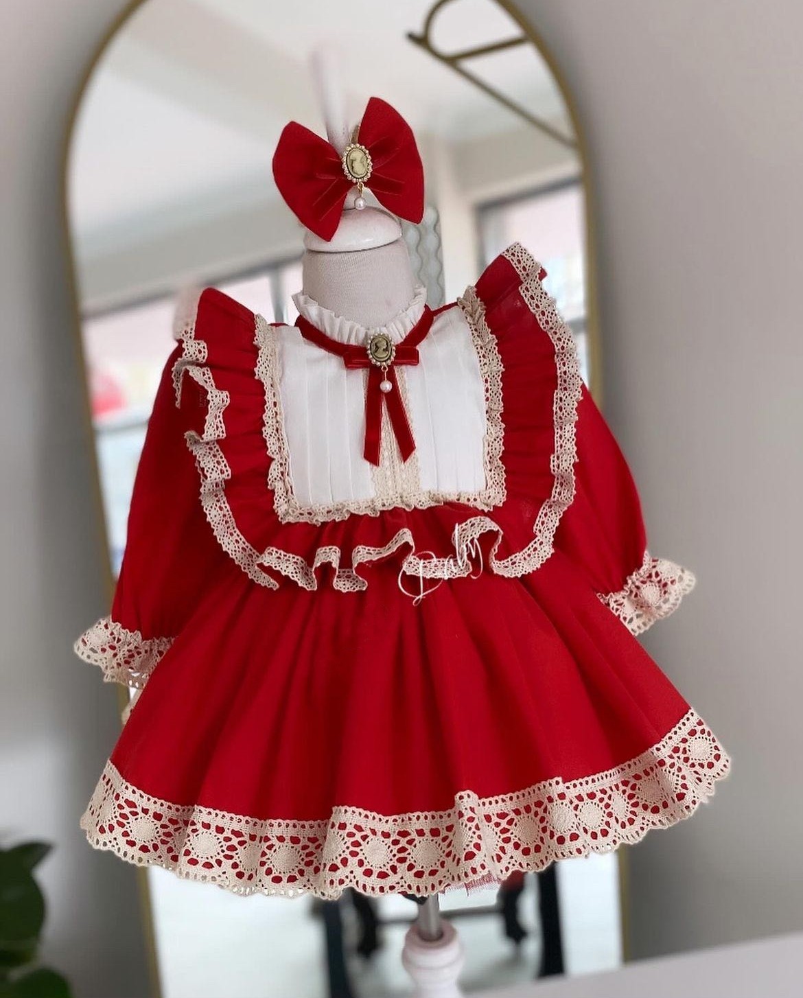 0-12Y Baby Girl Autumn Red Tur - Baby Xmas Clothing のレビューと価格