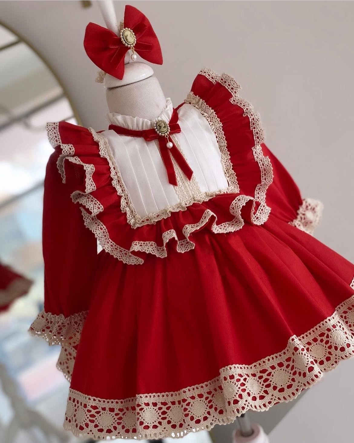 0-12Y Baby Girl Autumn Red Tur - Baby Xmas Clothing のレビューと価格