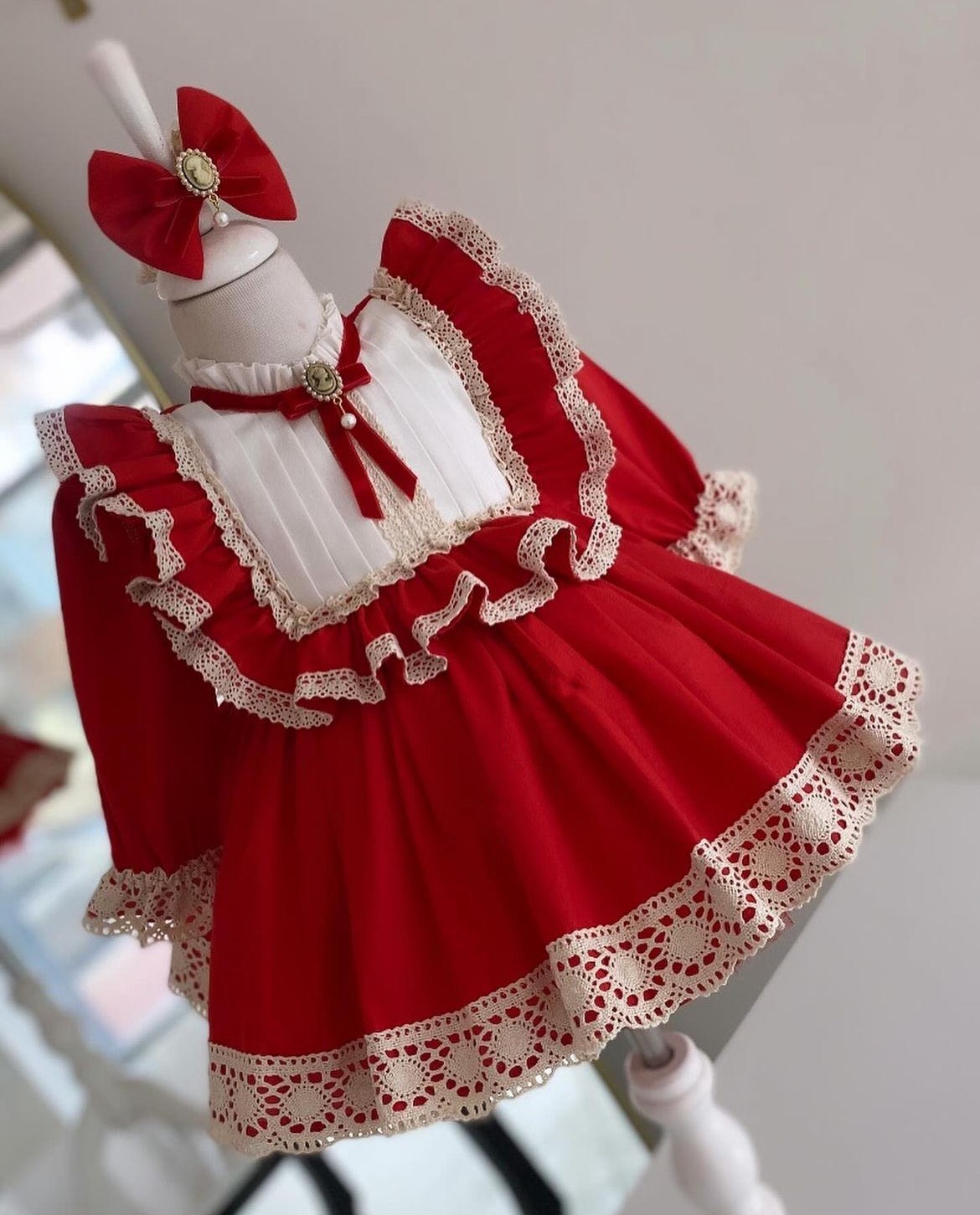 0-12Y Baby Girl Autumn Red Tur - Baby Xmas Clothing のレビューと価格