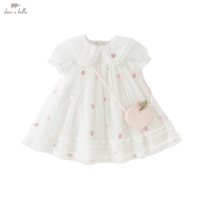 Dave Bella Girls Baby Mesh Pri - Baby Clothing Embroidery のレビューと価格