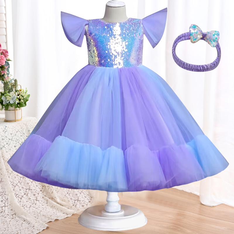 Girl Baby Christmas Day Sequin - Baby Xmas Clothing のレビューと価格
