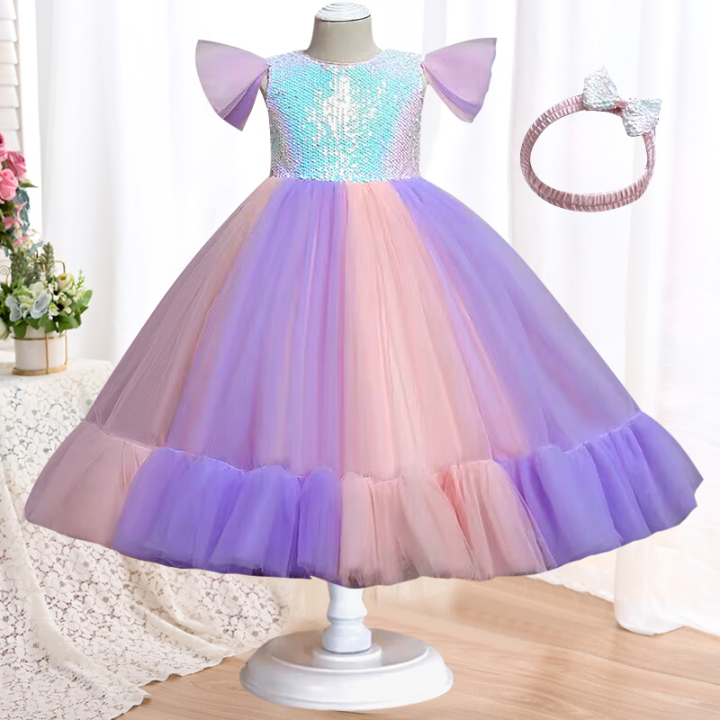 Girl Baby Christmas Day Sequin - Baby Xmas Clothing のレビューと価格