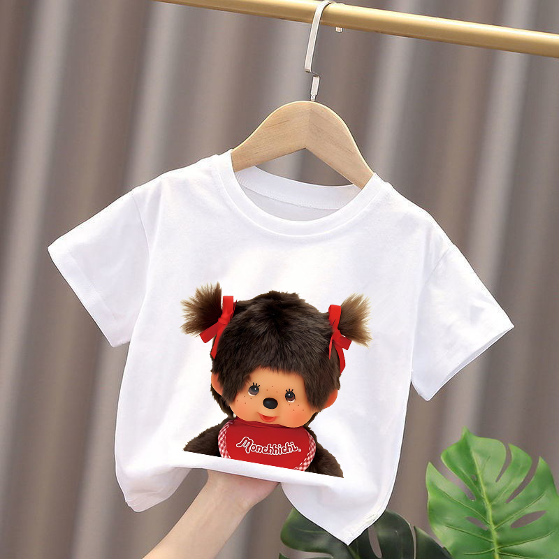 Monchhichi Kids T-shirts Anime - Baby Clothing For Boys のレビューと価格