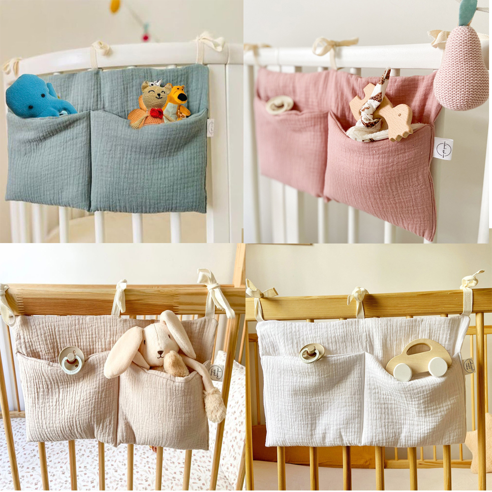 Baby Crib Organizer Cot Caddy  - Baby Clothing Hamper のレビューと価格