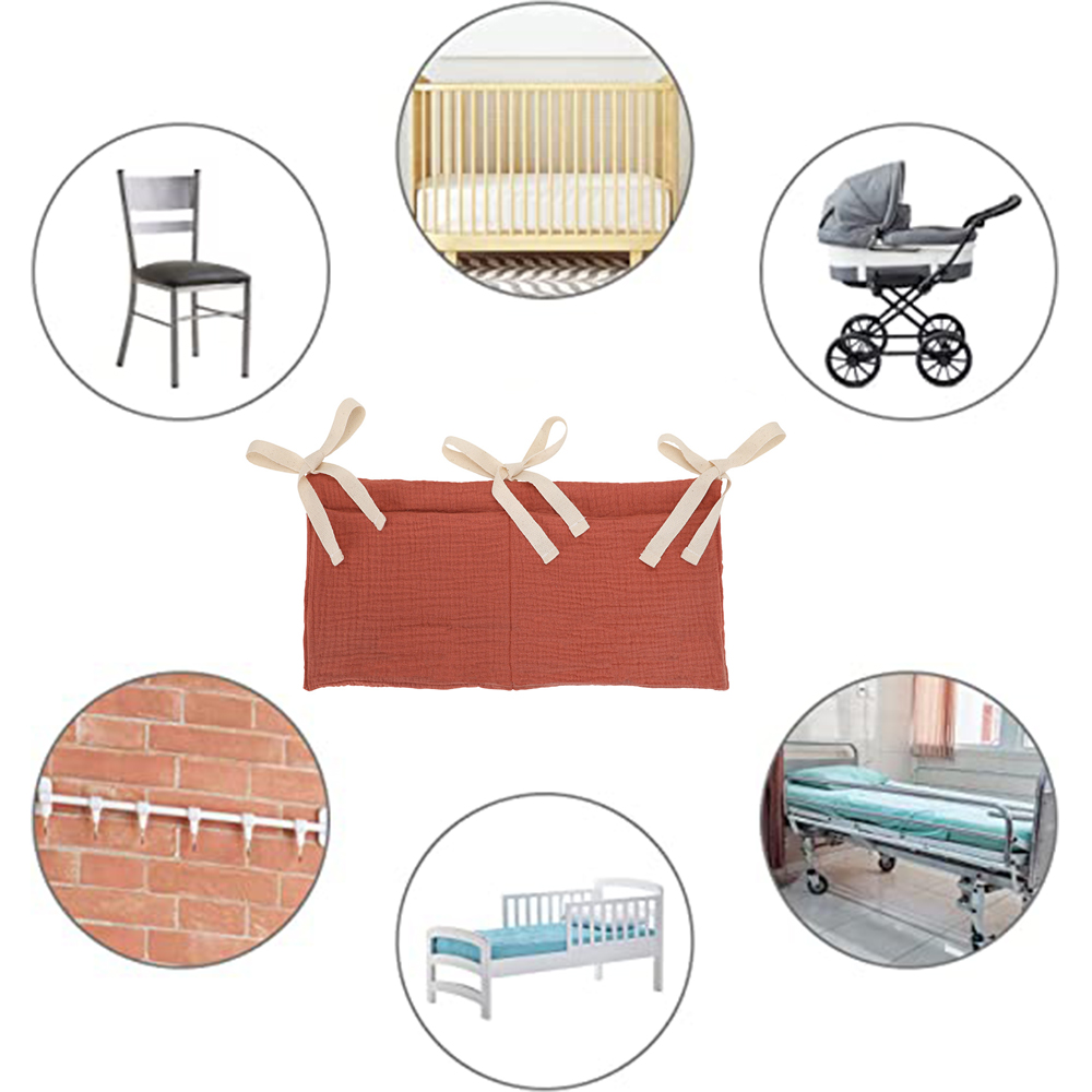 Baby Crib Organizer Cot Caddy  - Baby Clothing Hamper のレビューと価格