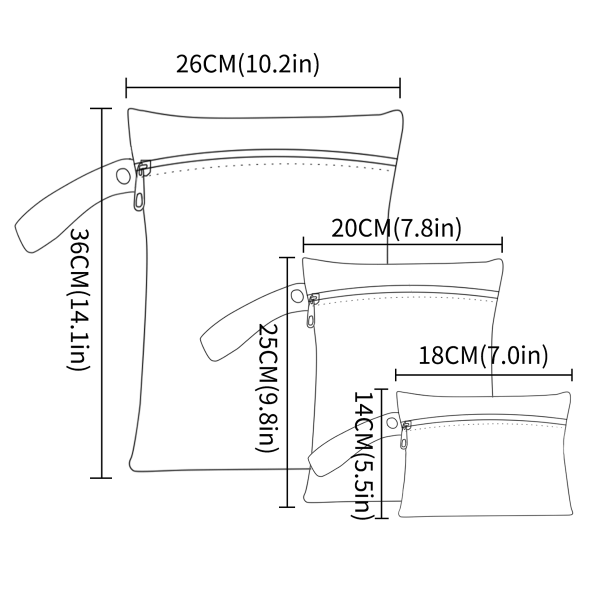 3Pcs/S Different Size Waterpro - Baby Clothing Hamper のレビューと価格