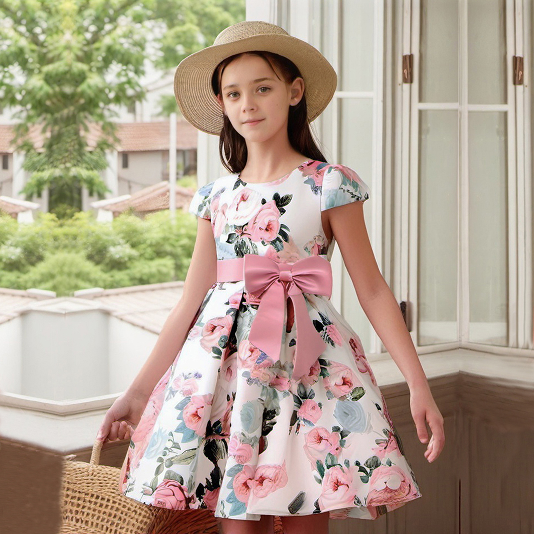 New Girls Kids Flower Elegant  - Baby Xmas Clothing のレビューと価格