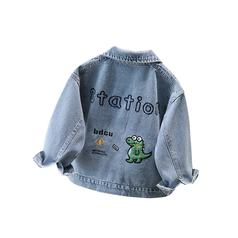 Cute Style Baby Child Denim Ja - Baby Clothing For Boys のレビューと価格