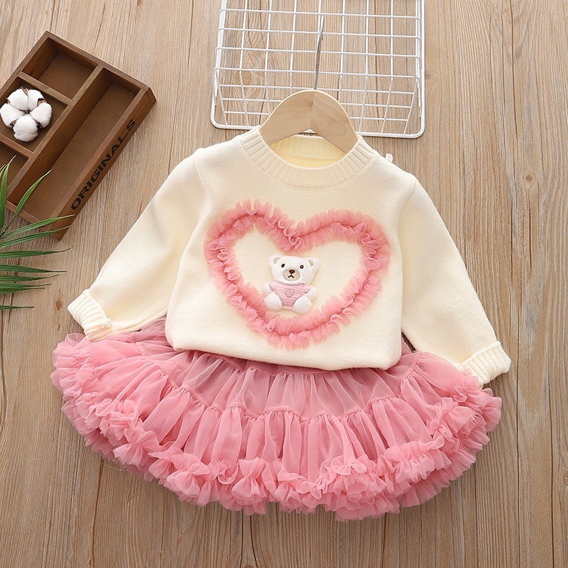 Girl's Jumper Set Autumn and W - Baby Clothing Jumpers のレビューと価格
