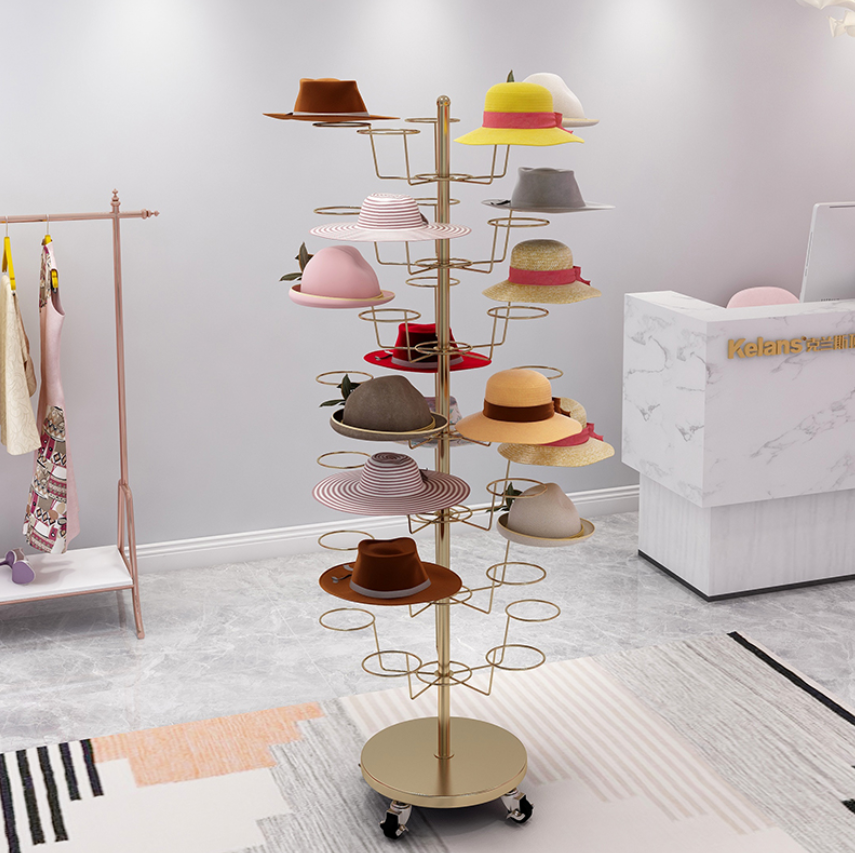 New hat display booth hat rack - Baby Clothing Display Stand のレビューと価格