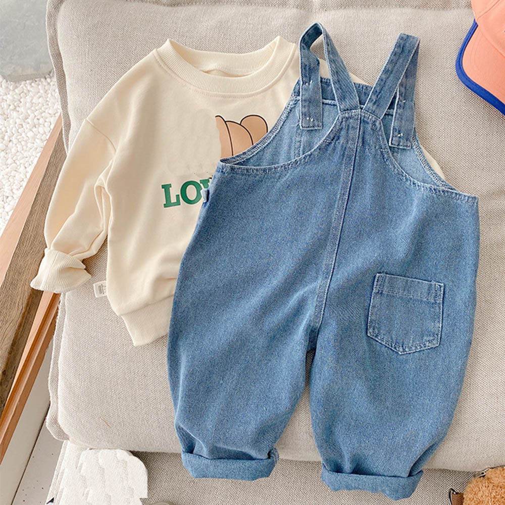 Girls Jumpsuit Blue Denim Soli - Baby Clothing Boutique のレビューと価格
