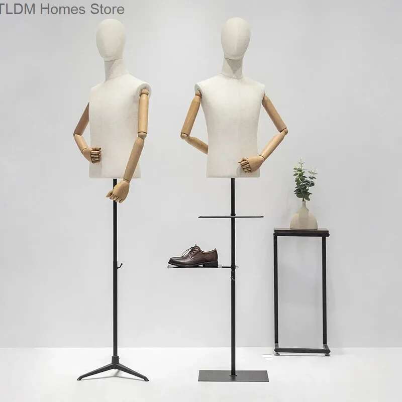 Korean Version Male Half-lengt - Baby Clothing Display Stand のレビューと価格