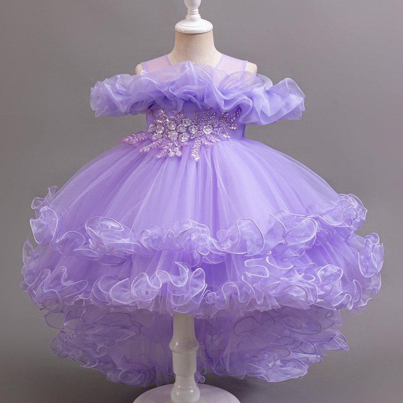 Girl Flower Princess Sequins B - Baby Xmas Clothing のレビューと価格