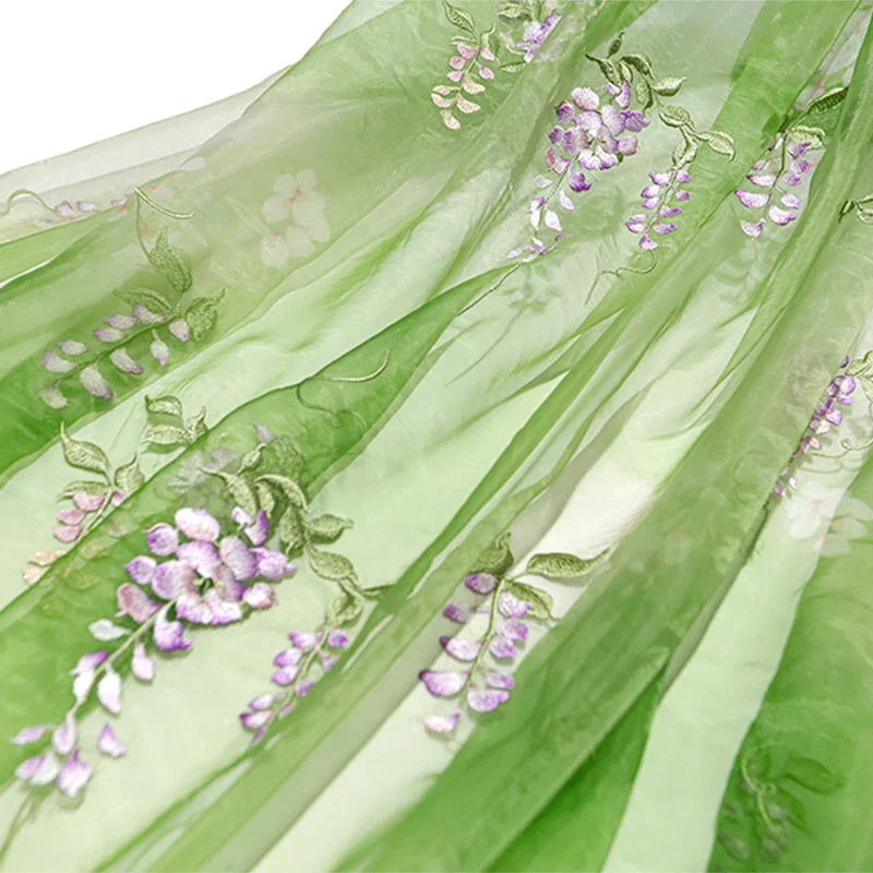 Wisteria Embroidery Fabric DIY - Baby Clothing Embroidery のレビューと価格