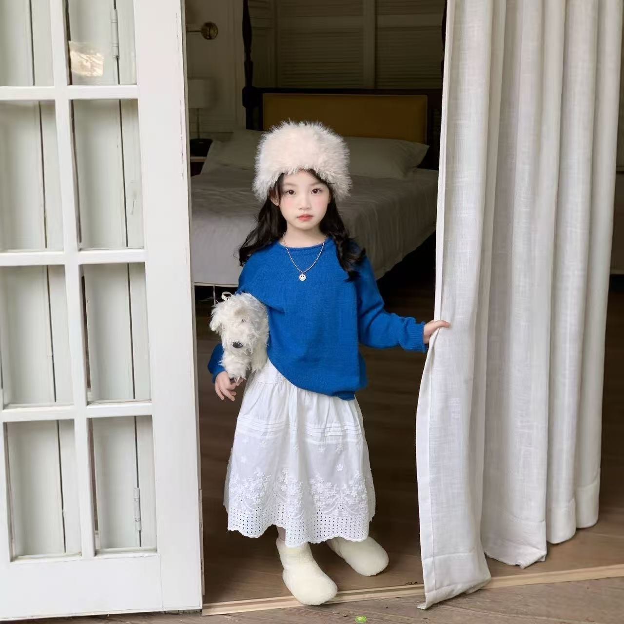 Spring Autumn Baby Girls Knitt - Baby Clothing Jumpers のレビューと価格