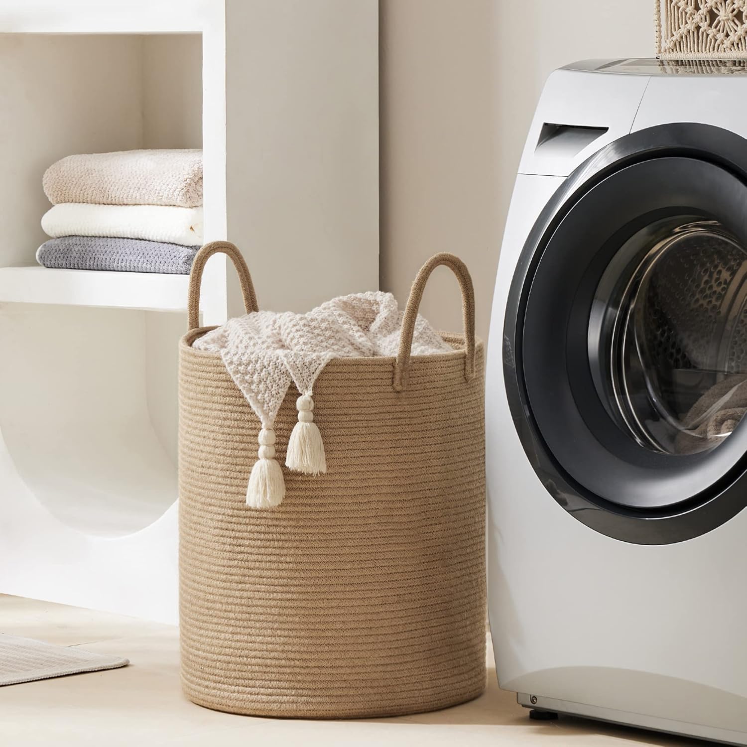 Large Storage Basket Tall Wove - Baby Clothing Hamper のレビューと価格