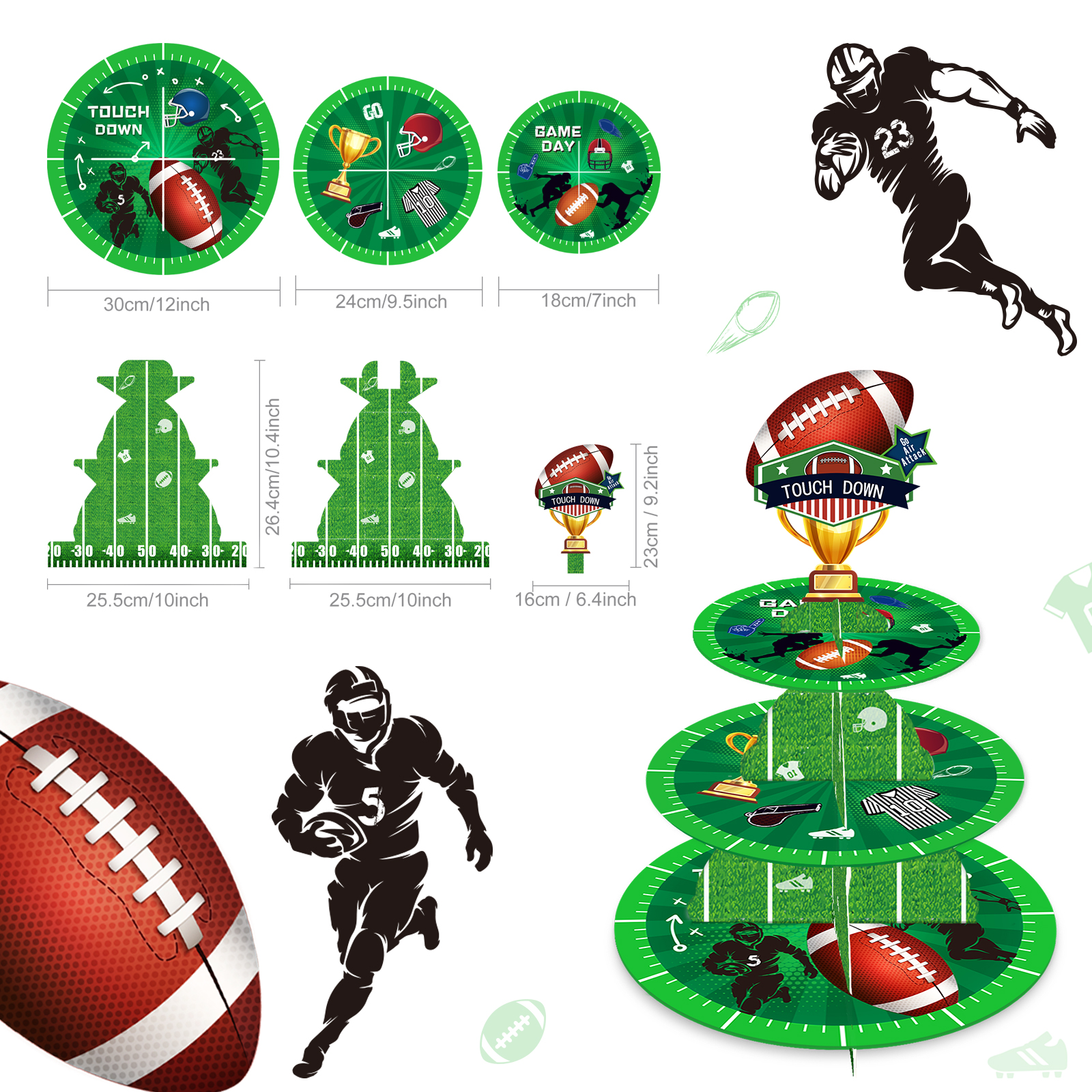 3 Layers Sports Rugby Football - Baby Clothing Display Stand のレビューと価格