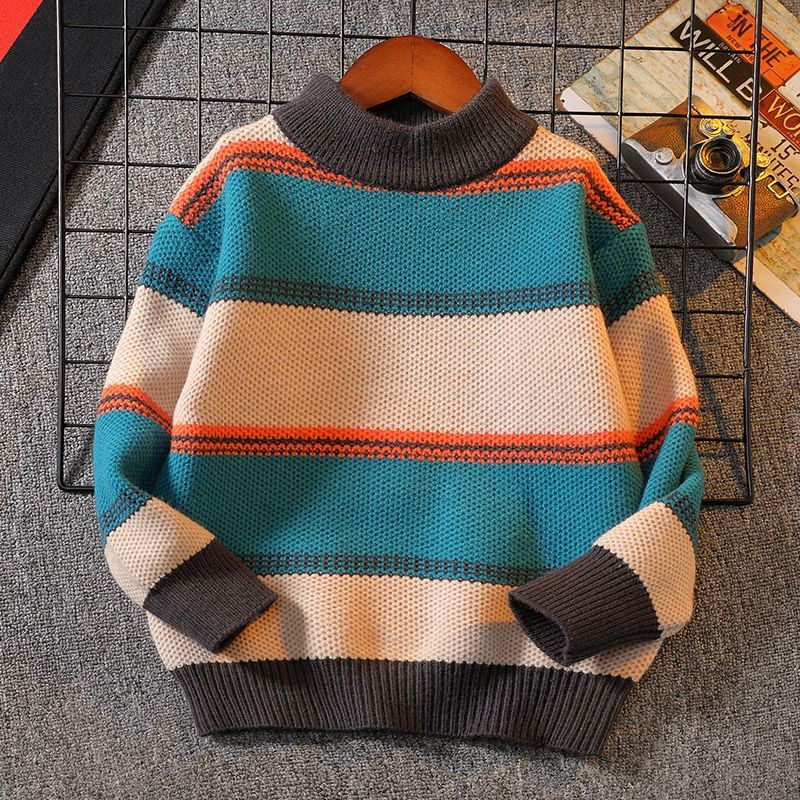 Boys Knitted Sweater New Winte - Baby Clothing Jumpers のレビューと価格