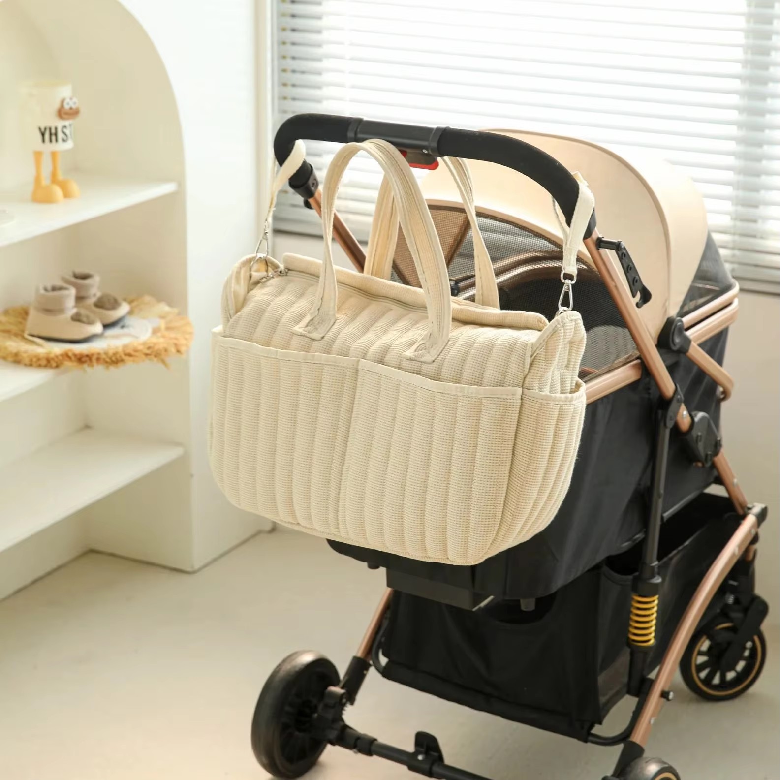 Fashion Baby Diaper Bag Luxury - Baby Clothing Hamper のレビューと価格