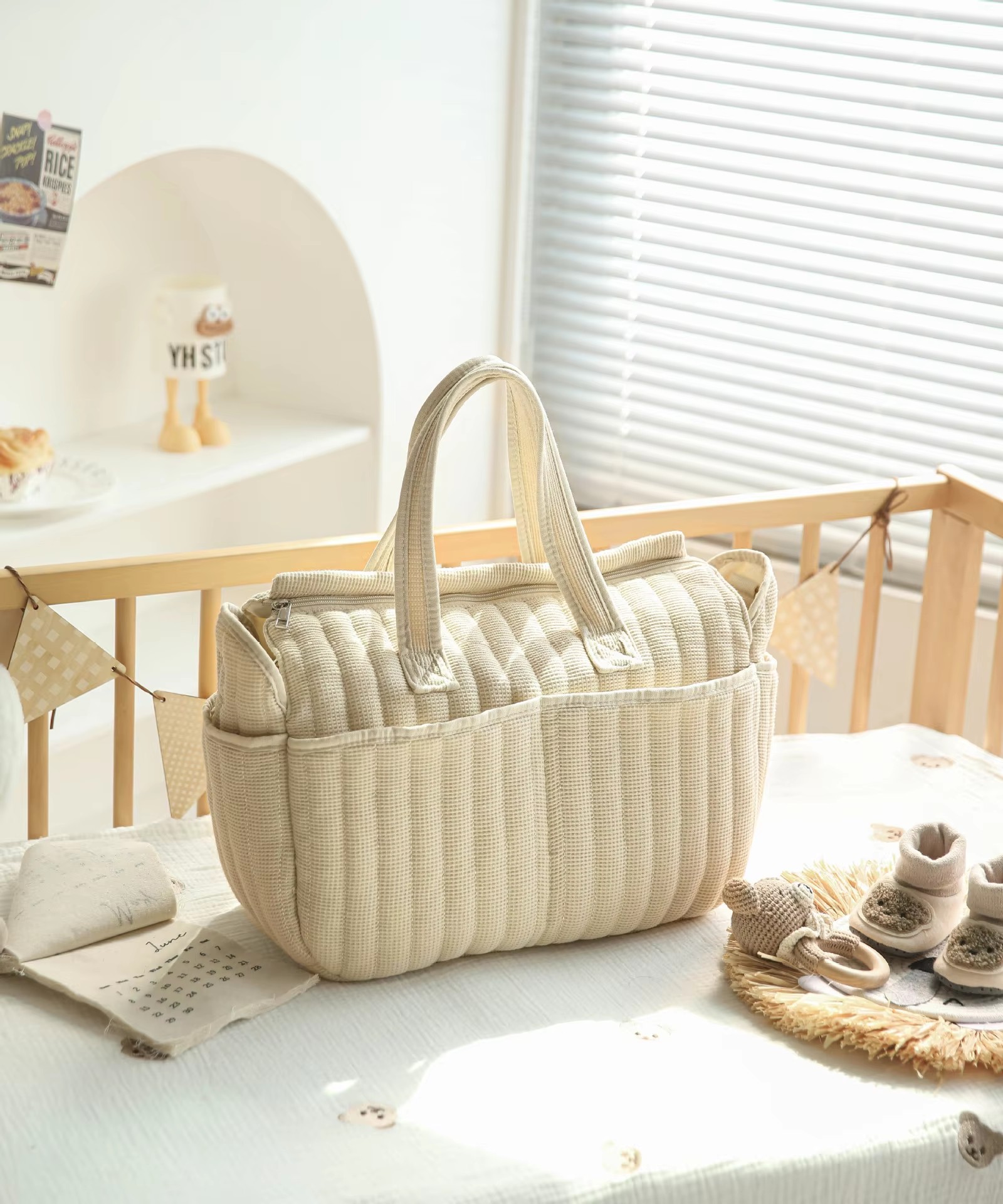 Fashion Baby Diaper Bag Luxury - Baby Clothing Hamper のレビューと価格