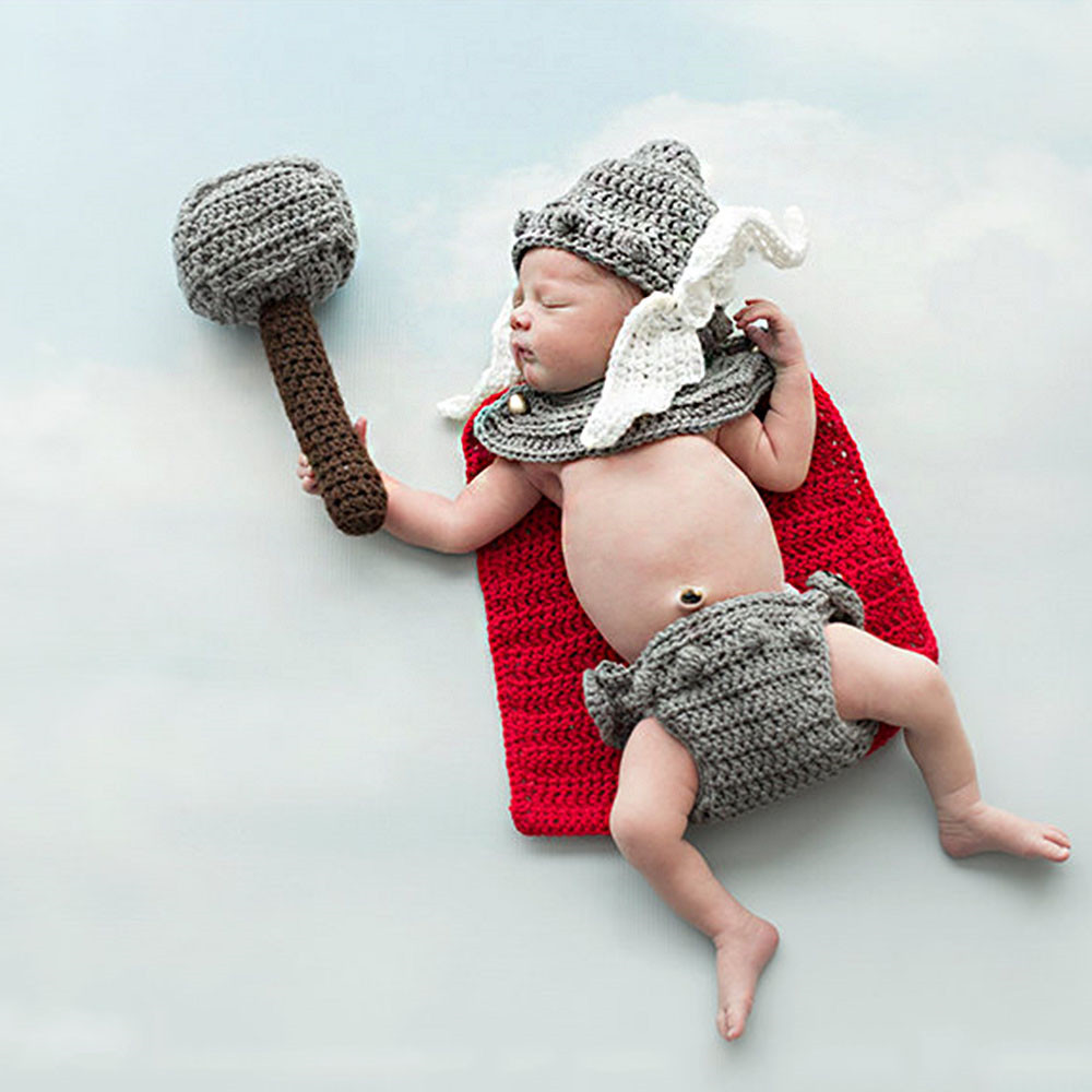 Newborn Photography Props Thor - Baby Clothing For Boys のレビューと価格