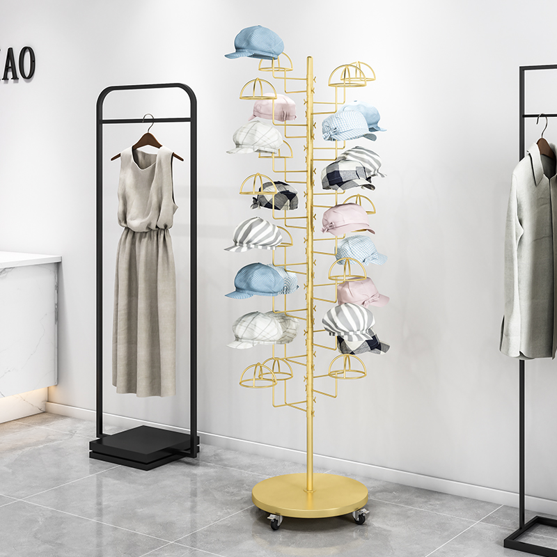 Hat display stand Floor-to-cei - Baby Clothing Display Stand のレビューと価格