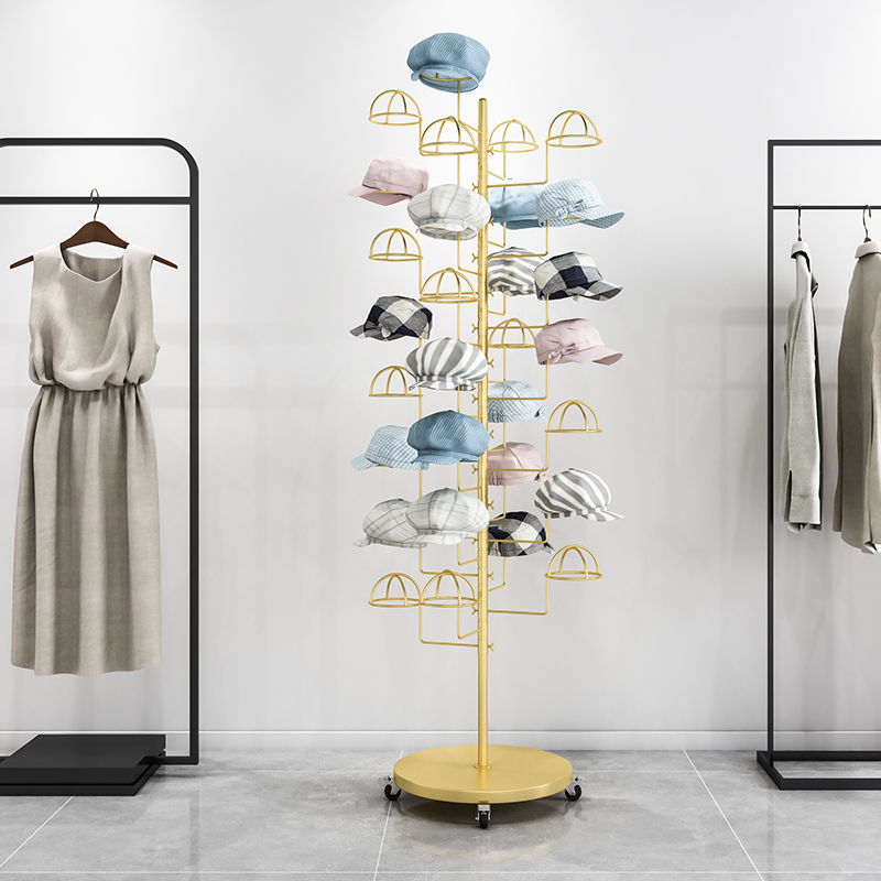 Hat display stand Floor-to-cei - Baby Clothing Display Stand のレビューと価格